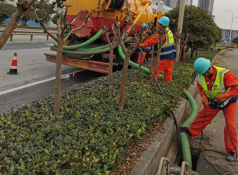 雅星镇市政管道清淤